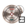 Diamantový kotúč spékaný turbo No.17 230mm