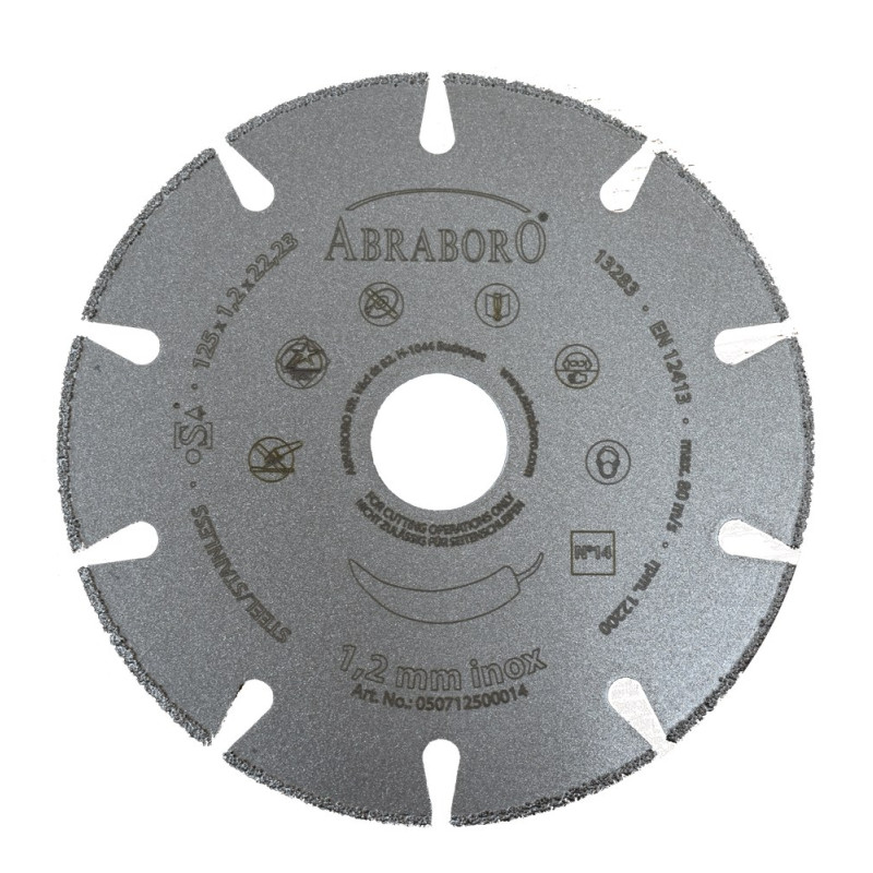 Diamantový kotúč na kov a Inox 125mm