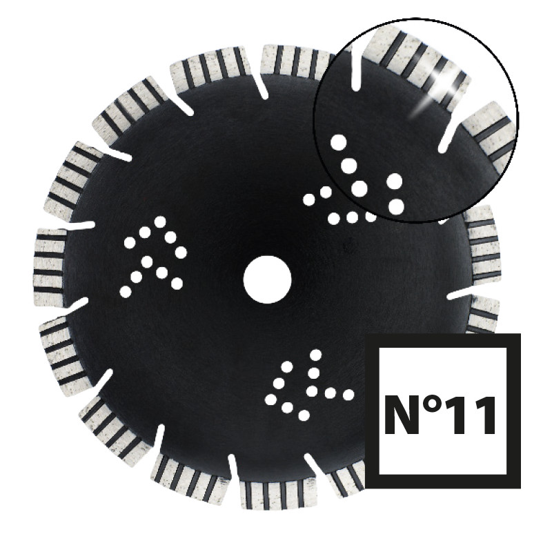 Diamantový brúsny kotúč s turbo okrajom 125mm