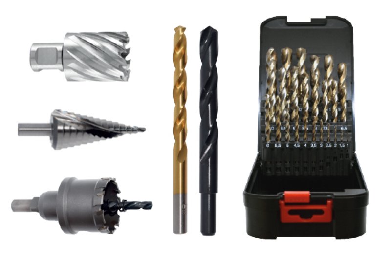 TCT glass and tile drills 4-cutter + 6,3 shank 5 75