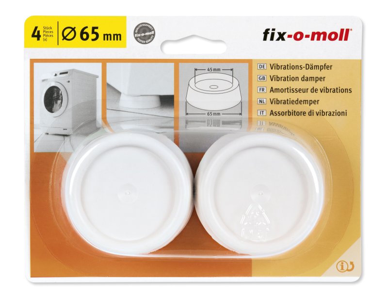 Washing machine bumper white 65mm