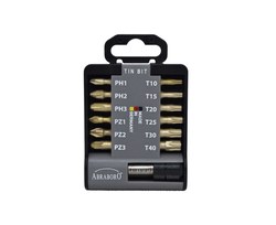 Bit torzný PZ1/PZ1/PZ2/PZ2/PZ2/PZ3/TX10/TX15/TX20/TX25/TX30/TX40+bitholder 58mm
