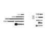 Sada vrtákov do dreva Wood drills E6,3 3/4/5/6mm + Automatic bitholder PH1/PH2/PZ1/3xPZ2/TX10/TX15/TX20/TX25/2xTX30